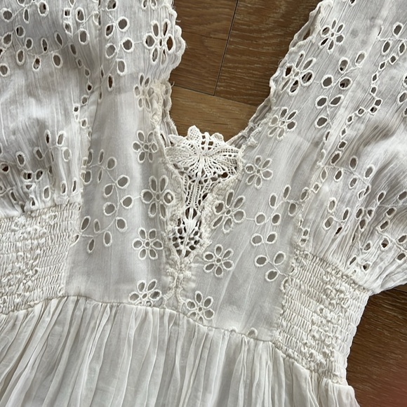 Free People FP One Lottie Eyelet Mini Dress - Picture 8 of 9